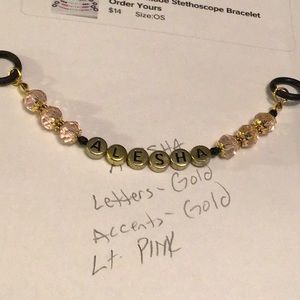 Custom Made Stethoscope Bracelet Order Yours